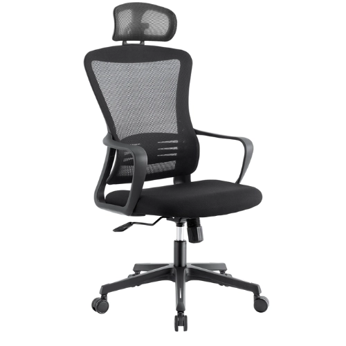 WY-27 Black-Black +Standard Configuration Mesh office Chair - Image 5
