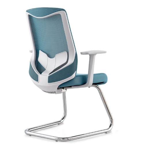 WY-03-2 Gray-Blue Mesh office Chair - Image 4